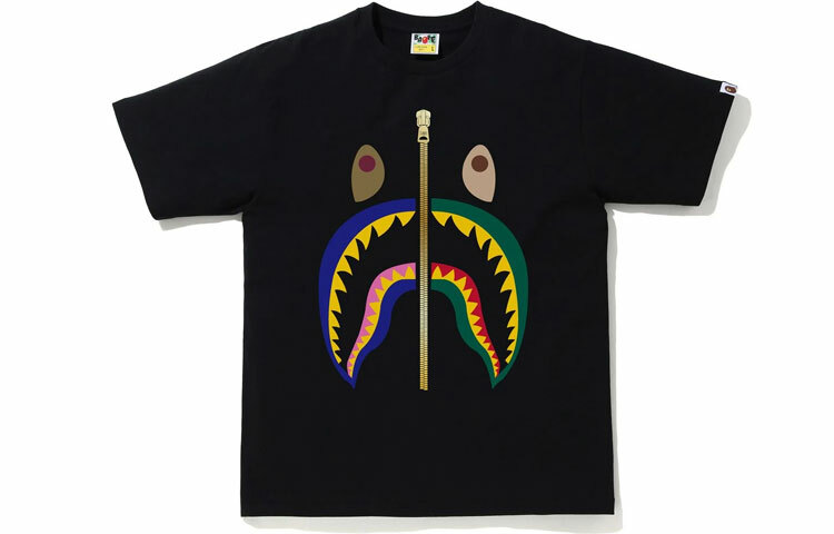 【代購】A BATHING APE Colors Shark Tee