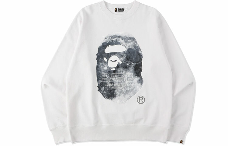 【代購】A BATHING APE Head Moon Crewneck