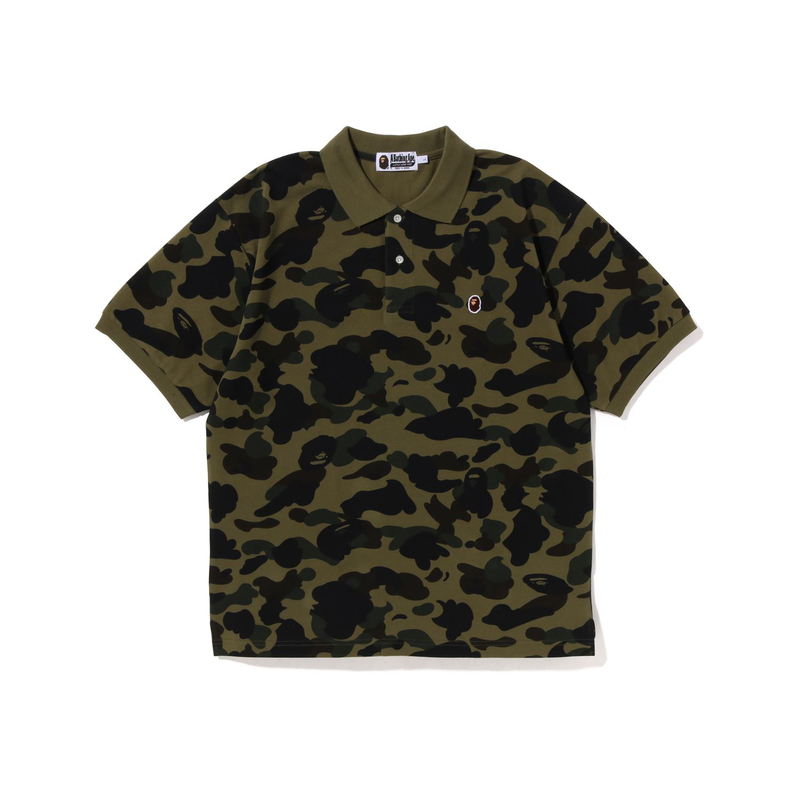 【代購】A BATHING APE 1st Camo Large Ape Head Polo