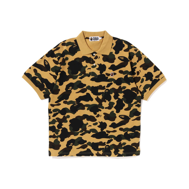【代購】A BATHING APE 1st Camo Large Ape Head Polo