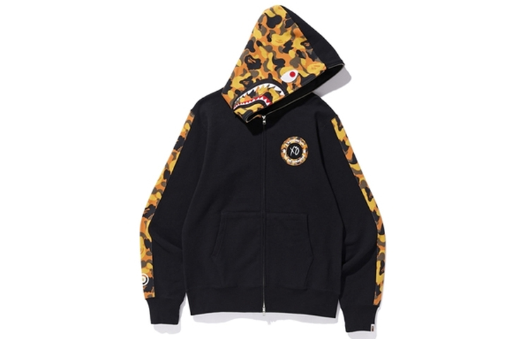 【代購】A BATHING APE X Xo Shark Zip Up Hoodie