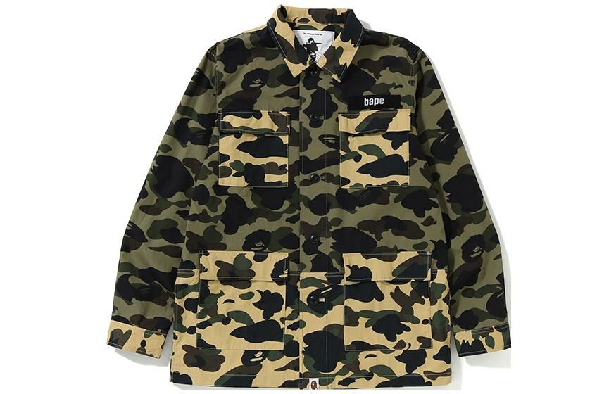 【代購】A BATHING APE Shirts Men Camouflage