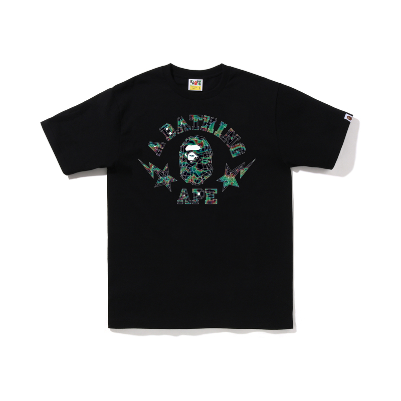 【代購】A BATHING APE Logo print Cotton T shirt