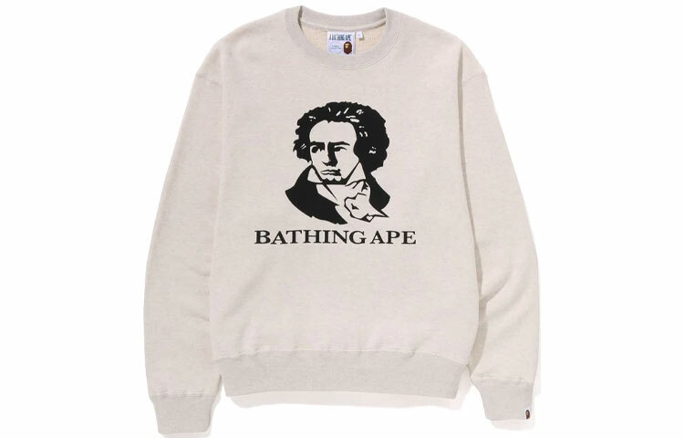【代購】A BATHING APE Classic Bathing Ape Beethoven Relaxed Fit Crewneck SS23