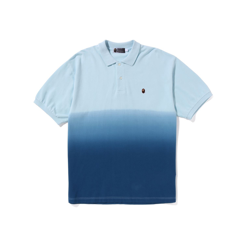【代購】A BATHING APE Head One Point Gradation Relaxed Fit Polo