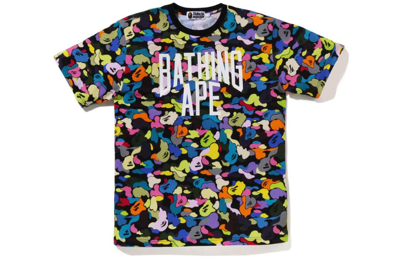 【代購】A BATHING APE Multi Camo Nyc Logo Tee