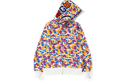 【代購】A BATHING APE La 1st Anniversary Camo Shark Full Zip Hoodie