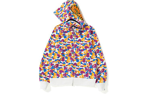 【代購】A BATHING APE La 1st Anniversary Camo Shark Full Zip Hoodie
