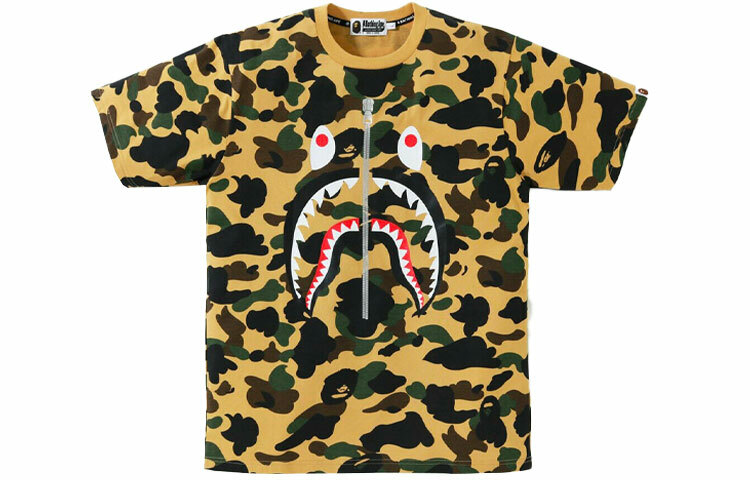【代購】A BATHING APE 1st Camo Wgm Shark Tee