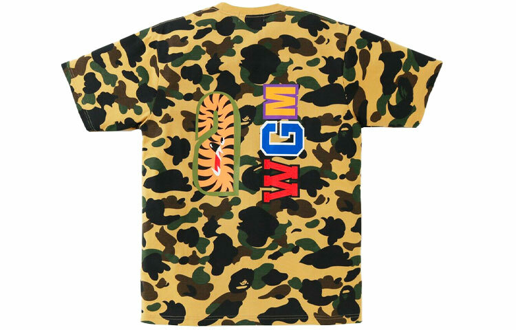 【代購】A BATHING APE 1st Camo Wgm Shark Tee