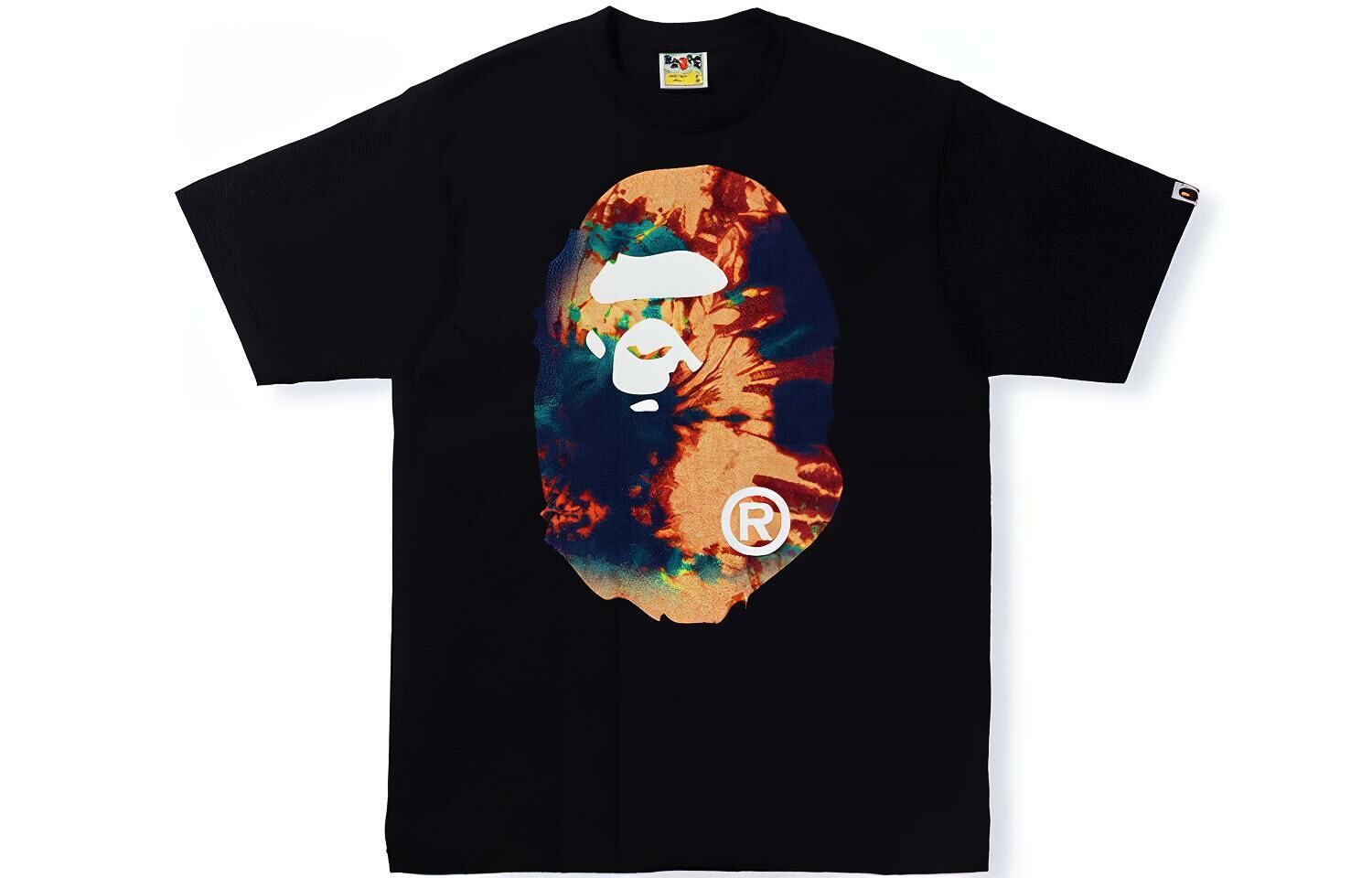 【代購】A BATHING APE Tie Dye Big Ape Head Tee
