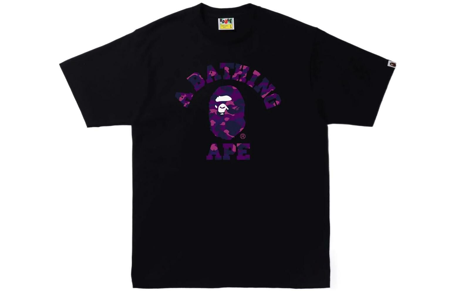 【代購】A BATHING APE Color Camo College Tee