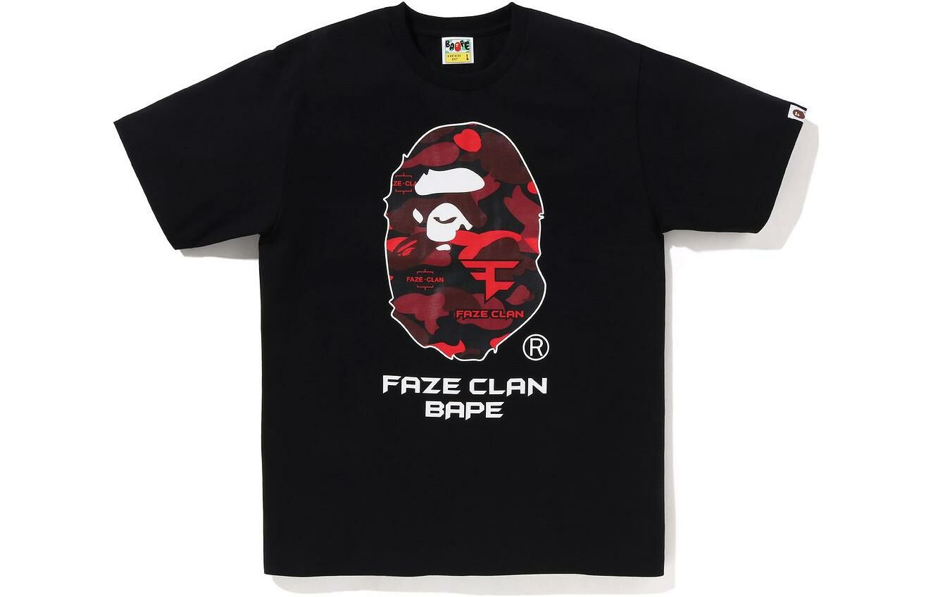 【代購】BAPE X Faze Clan Tee Black