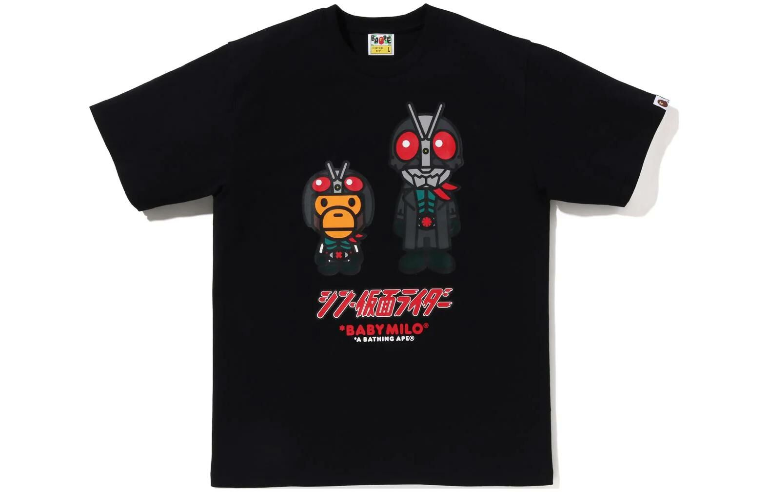 【代購】A BATHING APE X Shin Kamen Rider No1 Baby Milo Tee