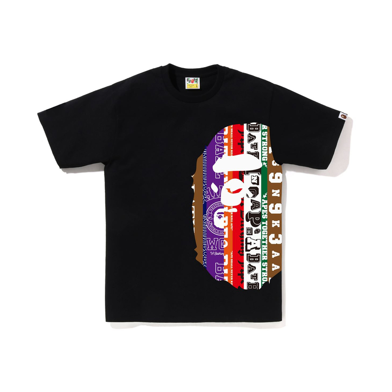 【代購】A BATHING APE Fans Scarf Side Big Ape Head Tee