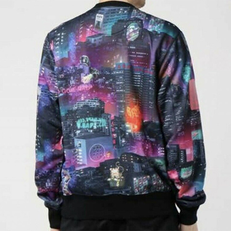 【代購】A BATHING APE Neon Tokyo Crewneck