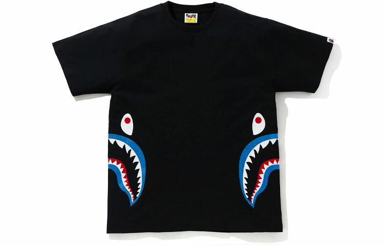 【代購】A BATHING APE Color Camo Side Shark Tee