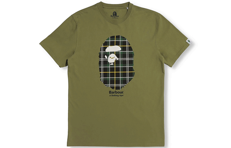【代購】A BATHING APE X Barbour Tee