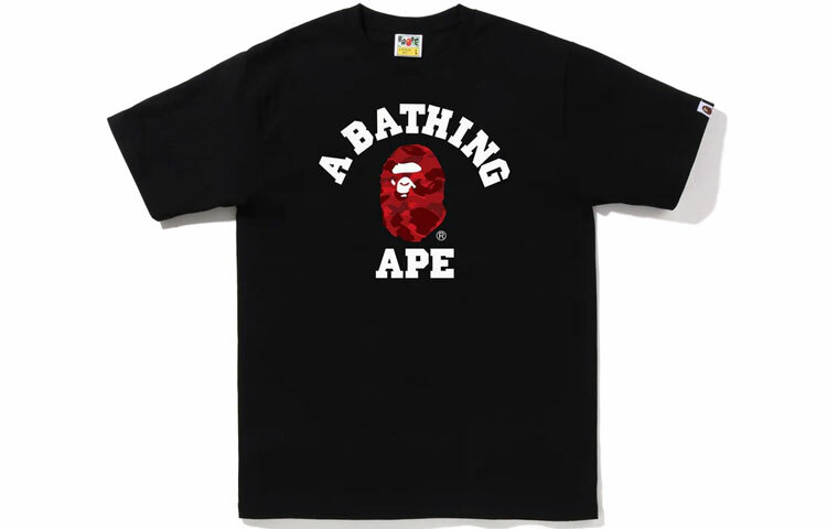 【代購】A BATHING APE Color Camo College Tee FW22