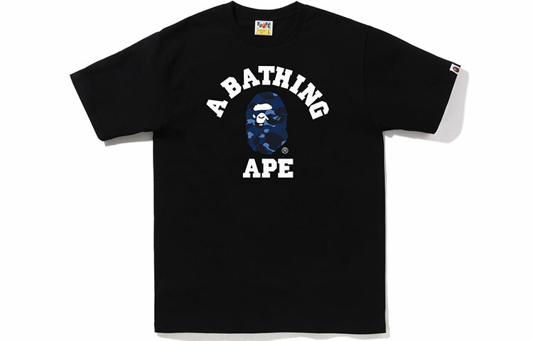 【代購】A BATHING APE Color Camo College Tee FW22