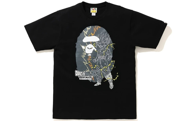 【代購】A BATHING APE X Dragon Ball Z Son Gohan Big Ape Head Tee