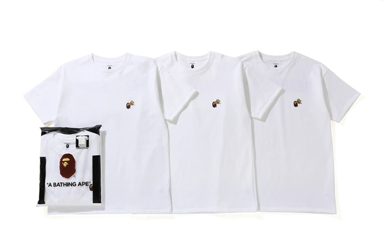 【代購】A BATHING APE X Readymade Tee 3 Pack