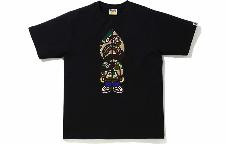 【代購】A BATHING APE Sta Camo Classic Milo Shark Tee