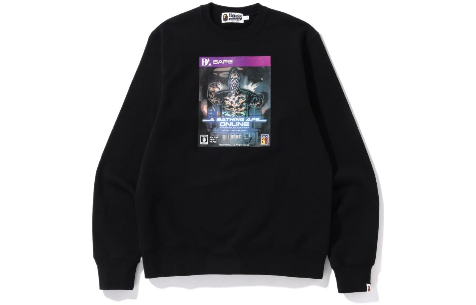 【代購】A BATHING APE Game Package Crewneck