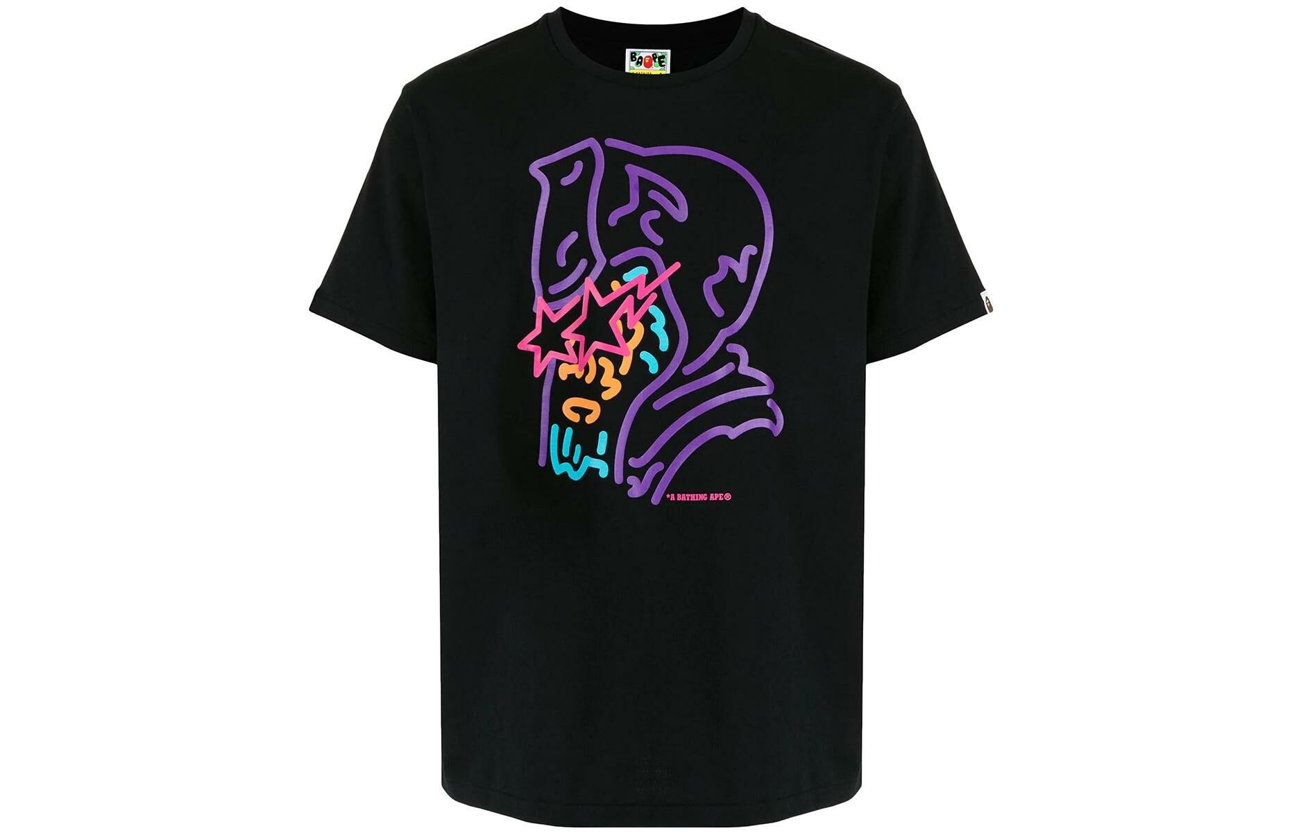 【代購】A BATHING APE Neon Sign General Tee
