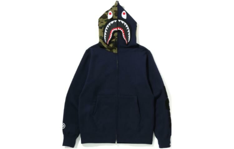 【代購】A BATHING APE 2nd Ape Shark Full Zip Hoodie