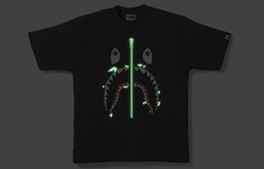 【代購】A BATHING APE Dot Camo Shark Tee