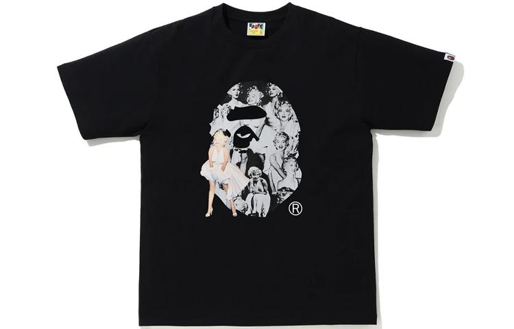 【代購】A BATHING APE A BATHING APE X Marilyn Monroe Big Ape Head Tee