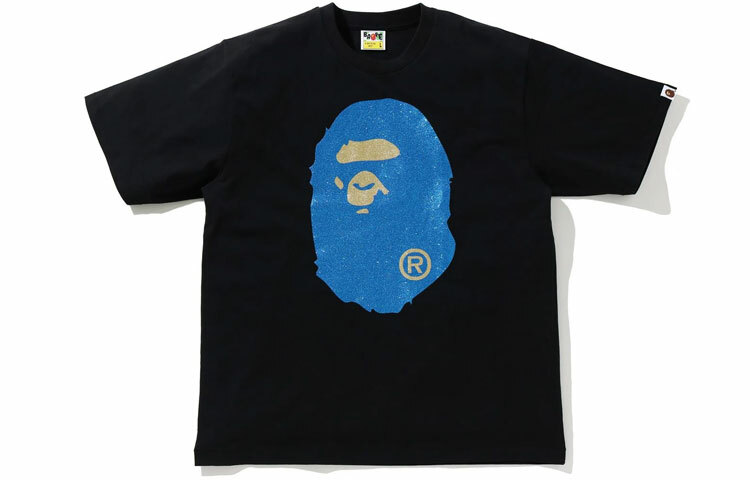 【代購】A BATHING APE Glitter Big Ape Head Tee