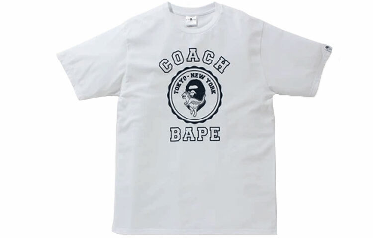 【代購】A BATHING APE X Coach College Tee