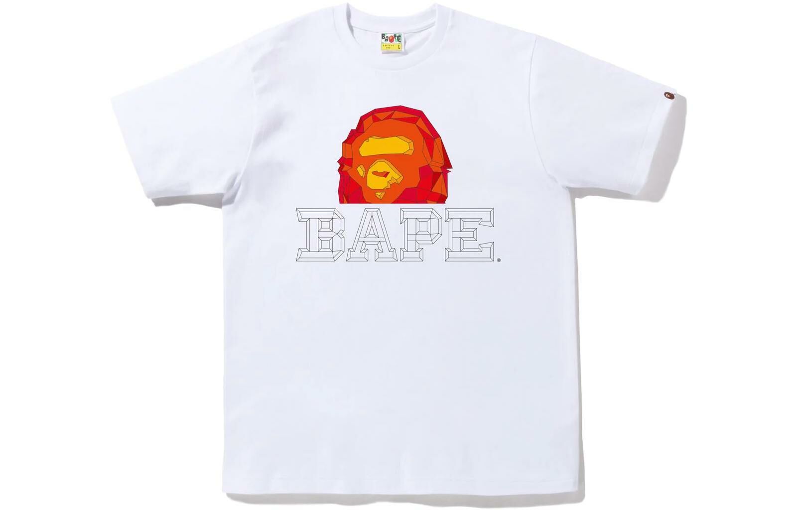 【代購】A BATHING APE Polygon Ape Head Tee