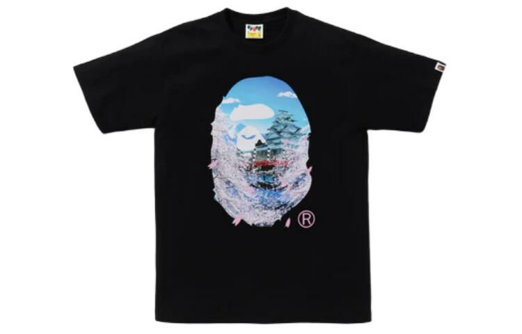 【代購】A BATHING APE Logo-print Cotton T-shirt