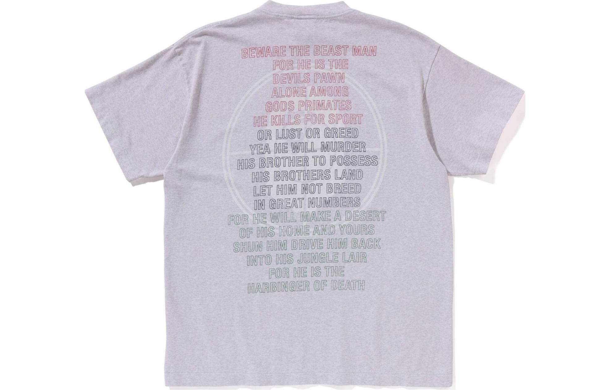 【代購】A BATHING APE X Saint Mxxxxxx Speech Tee