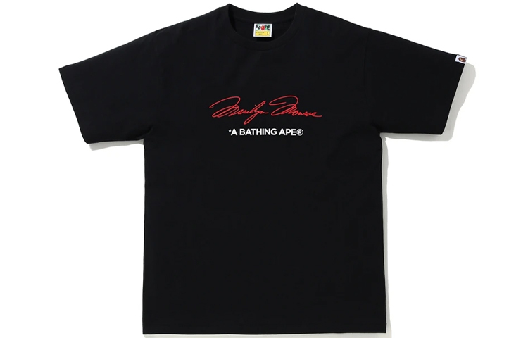 【代購】A BATHING APE A BATHING APE X Marilyn Monroe Signature Tee