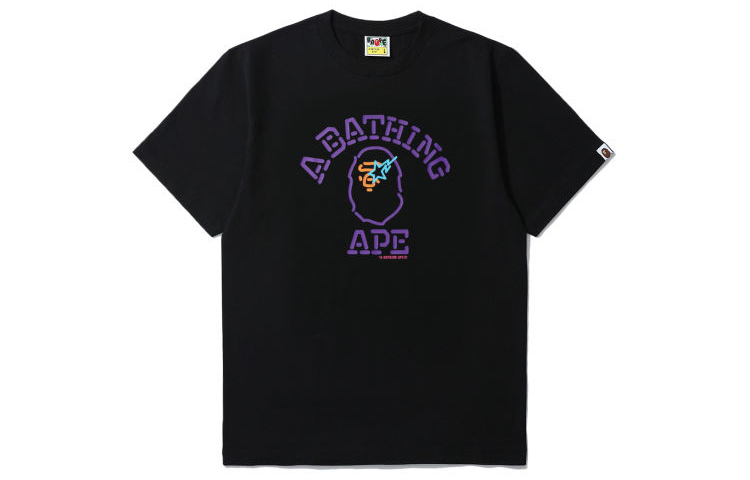 【代購】A BATHING APE Neon Sign College Tee