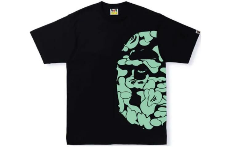 【代購】A BATHING APE Text Code Camo Side Big Ape Head Tee