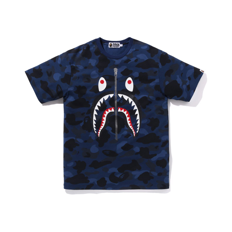 【代購】A BATHING APE Color Camo Shark Tee
