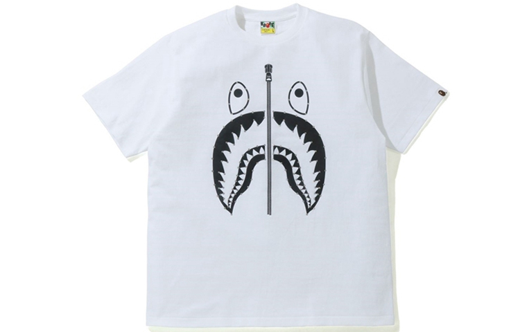 【代購】A BATHING APE Crystal Stone Shark T Shirt