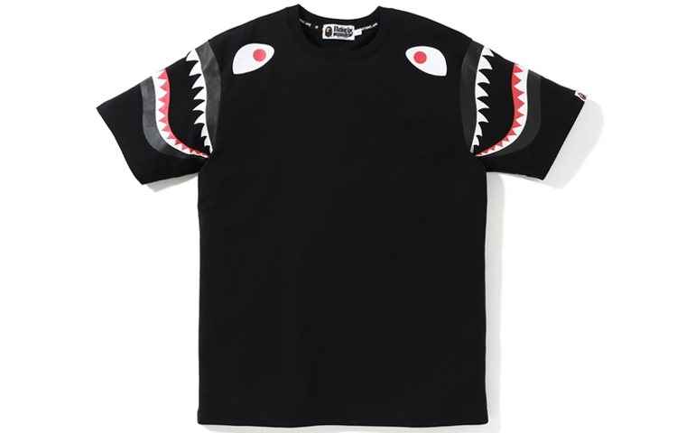 【代購】A BATHING APE Shark Shoulder Tee
