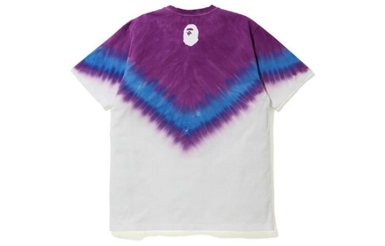 【代購】A BATHING APE Curved Logo Tie Dye Tee