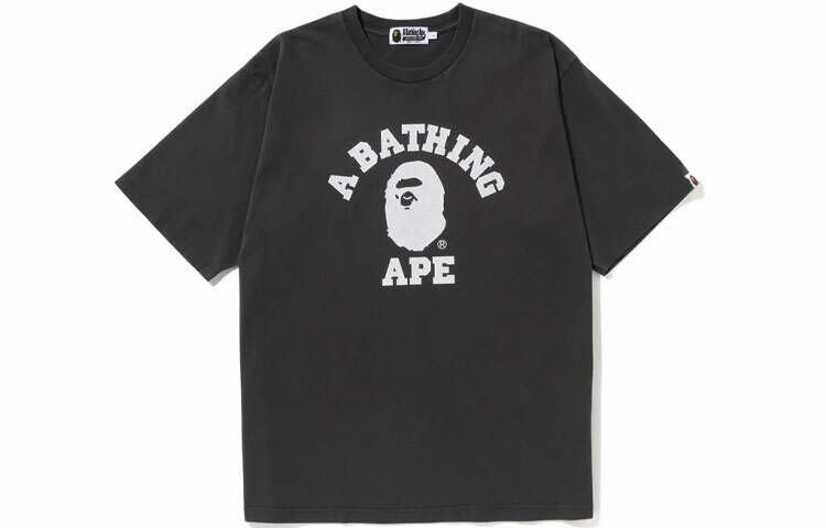 【代購】A BATHING APE Pigment Dyed College Relaxed Fit Tee