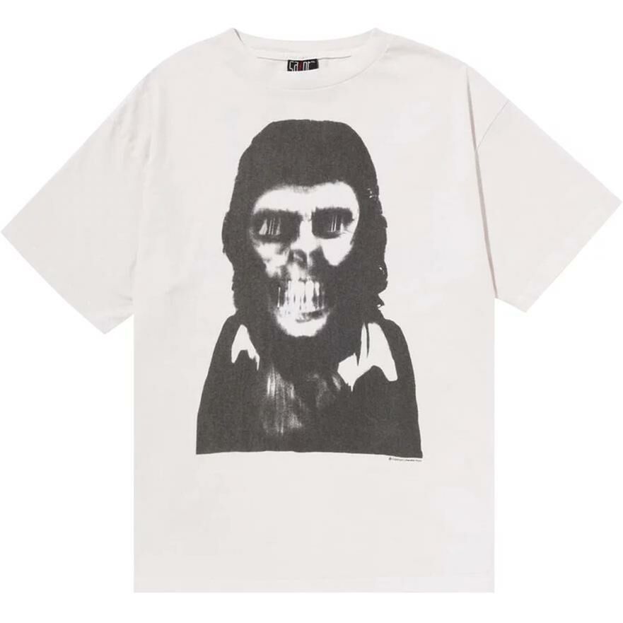 【代購】A BATHING APE X Saint Mxxxxxx Skull Tee
