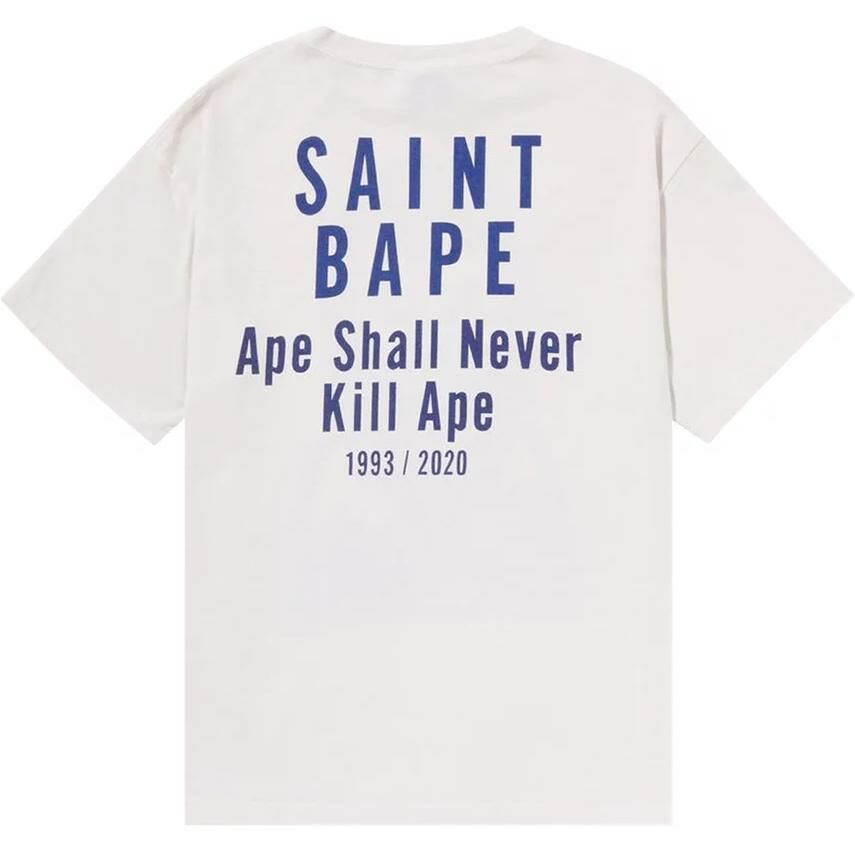 【代購】A BATHING APE X Saint Mxxxxxx Skull Tee