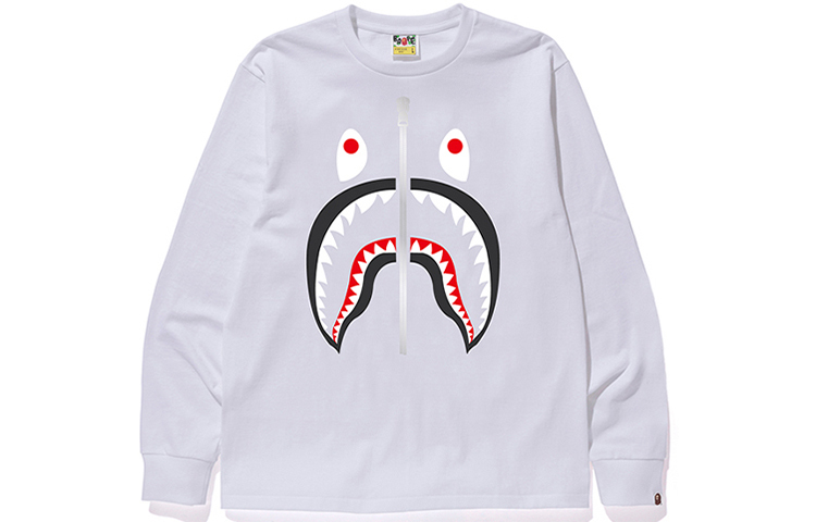 【代購】A BATHING APE Shark L/S Tee Tee