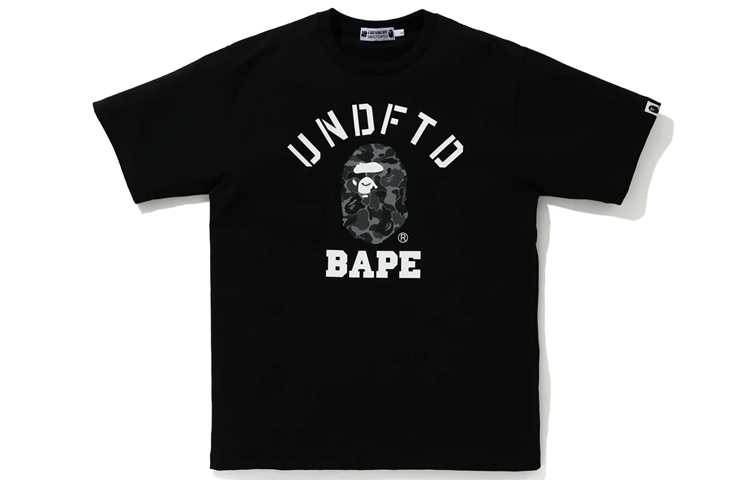 【代購】A BATHING APE X Undefeated College Tee