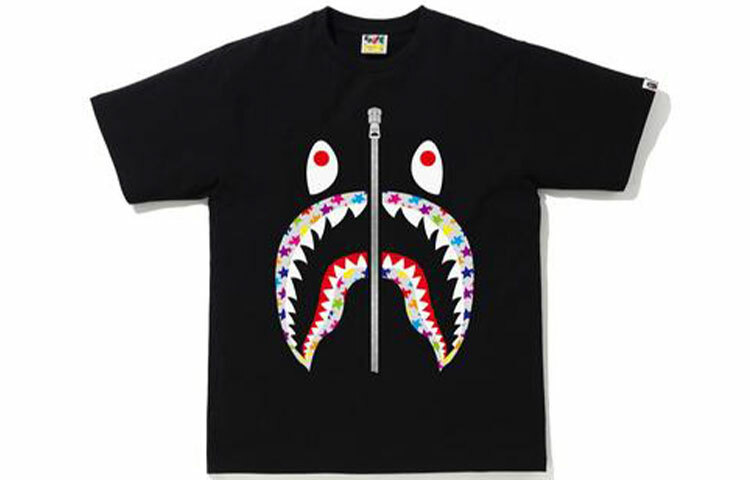 【代購】A BATHING APE Sta Pattern Shark Tee